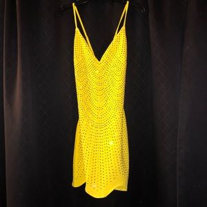 Yellow Cocktail Dress